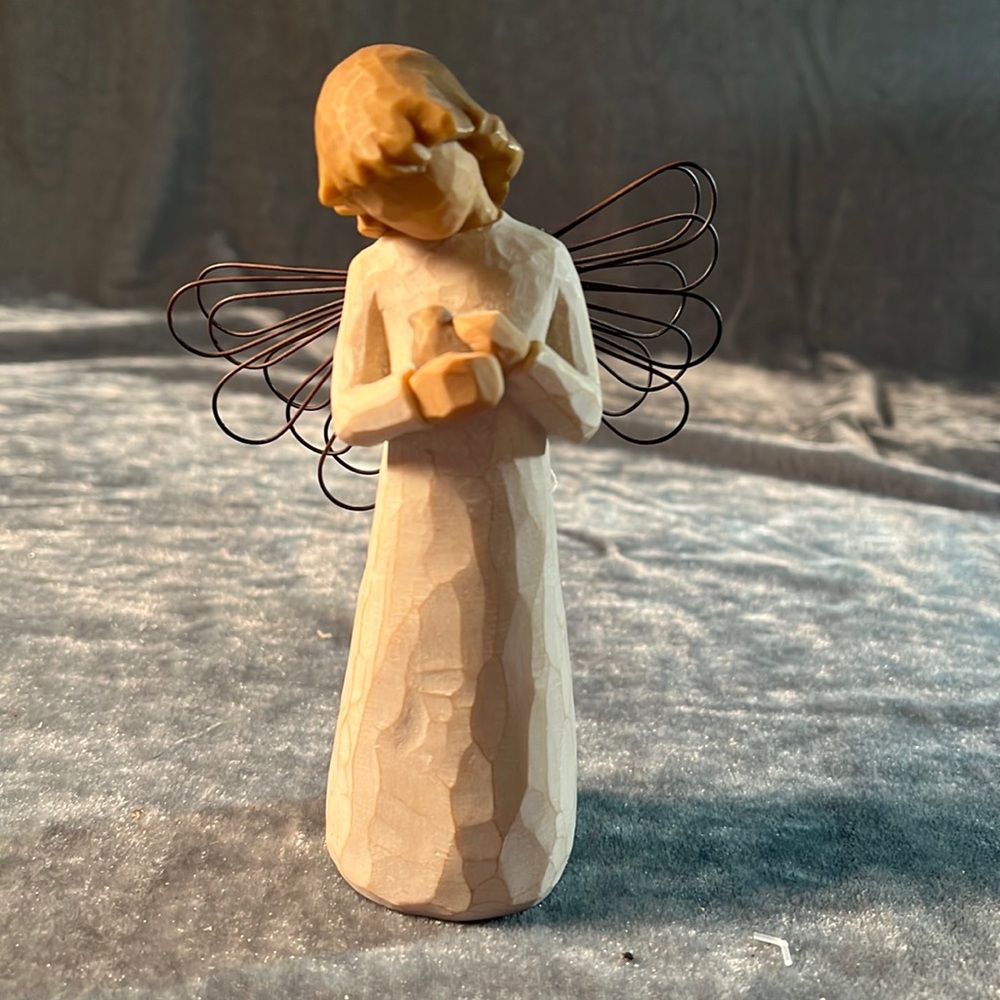 Angel of healing willow tree